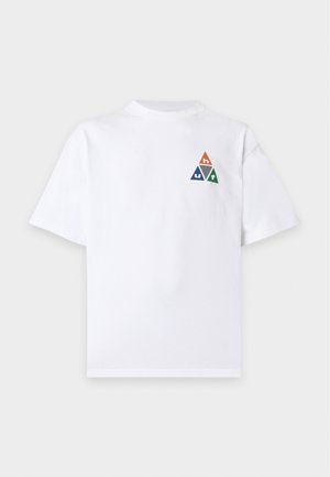HUF, PRISM TEE UNISEX - T-shirt imprimé - white/burnt orange
