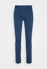 SLIM - Vászonnadrágok - dark blue fourteen