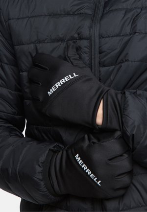 Merrell, MERRELL STRIDE POWER STRETCH GLOVE UNISEX - Guantes - black