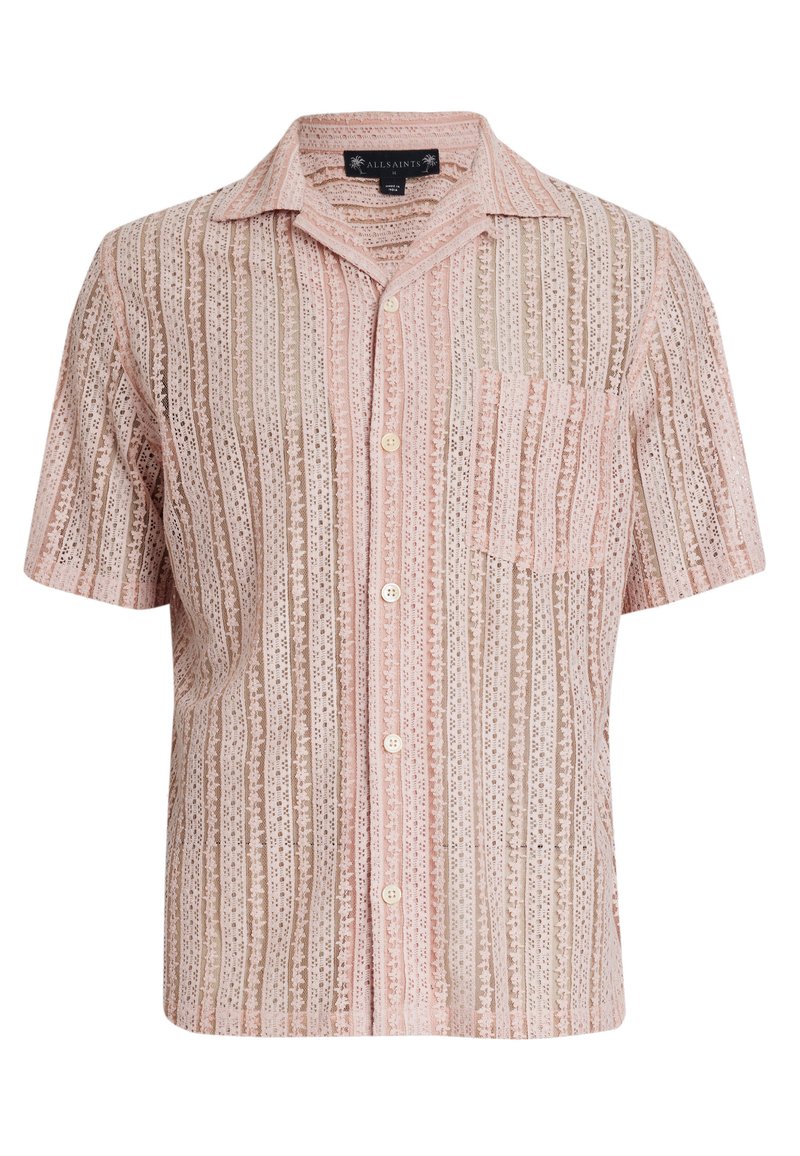 AllSaints Overhemd donkerroze