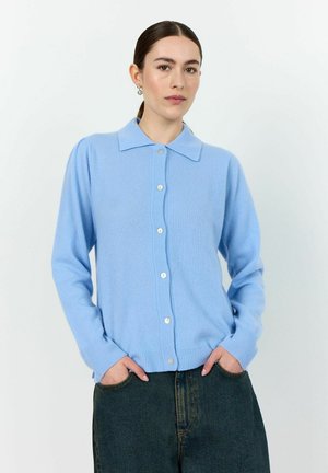 Strickjacke - marlin blue