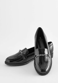 Next FOREVER COMFORT HARDWARE LOAFERS - Pantofi slip-on - black