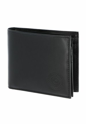 oxmox Portefeuille - circle bloom embossed black