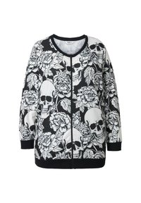Angel of Style TOTENKOPF ROSEN - Sudadera con cremallera - black