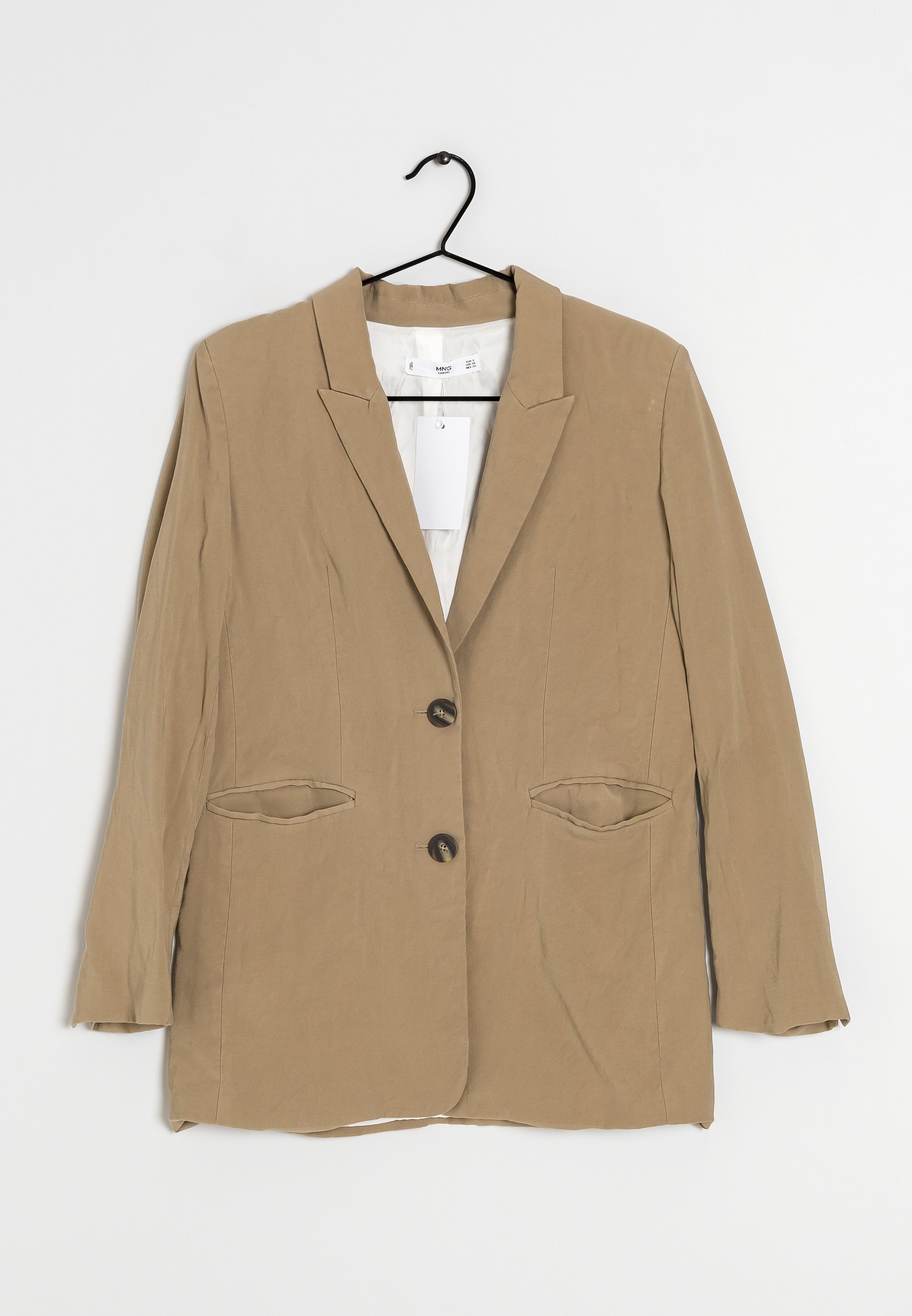 Mango Blazer beige (Pre-owned) Zalando