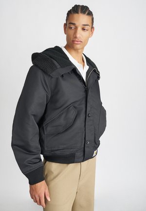 OLTERA - Bomber tipa jaka - black