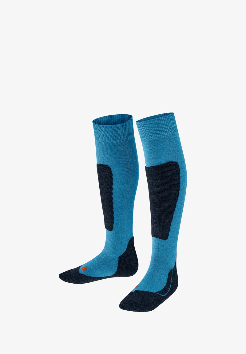 FALKE ACTIVE SKI - Kniestrümpfe - true blue