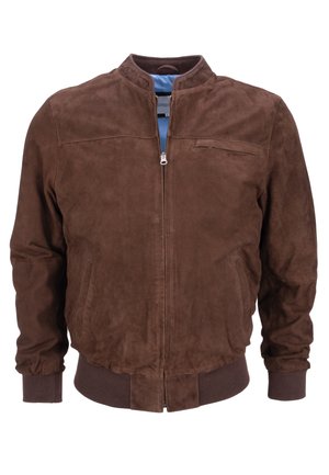 TIM - Lederjacke - dunkelbraun