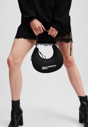 HALF-MOON - Borsa a mano - black