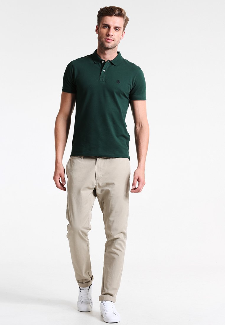 Selected Homme SLHARO EMBROIDERY - Polo - trekking green/verde scuro -  Zalando.it