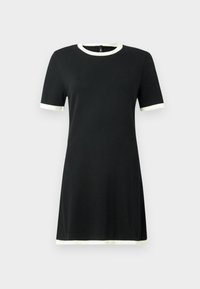 ONLKARINA A-LINE DRESS - Dnevna haljina - black/cloud dancer