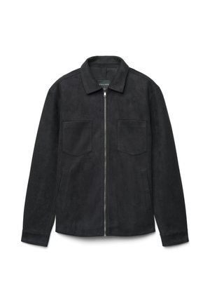 UNITA - Kunstlederjacke - nero ultrablack