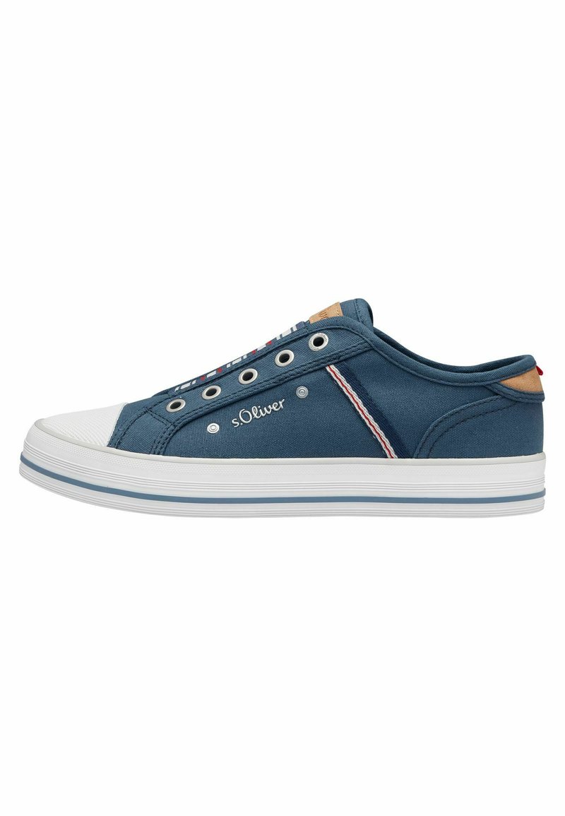 s.Oliver SNEAKER - Jalga libistatavad jalanõud - indigo