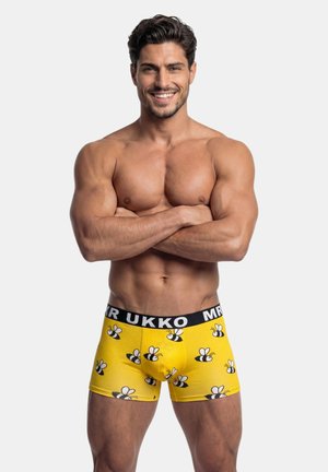 Mr Ukko, 2 PACK HONEY BEES - Calzoncillos bóxer cortos - honey bees yellow