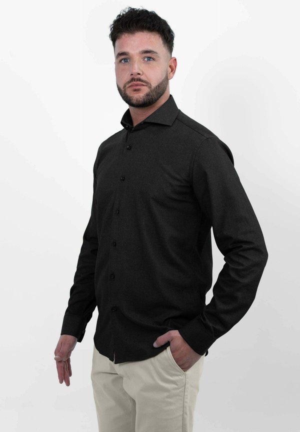 WRINKLE FREE NON IRON - Hemd - antraciet