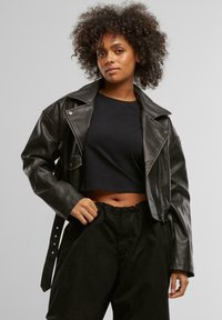 Urban Classics - VINTAGE - Bleiseri - black Pienoiskuva 1