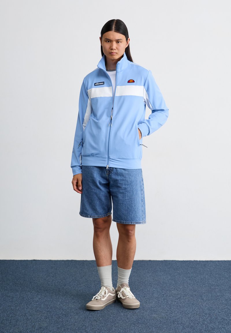 Ellesse RIMINI TRACK - Veste de survêtement - blue/yellow/bleu