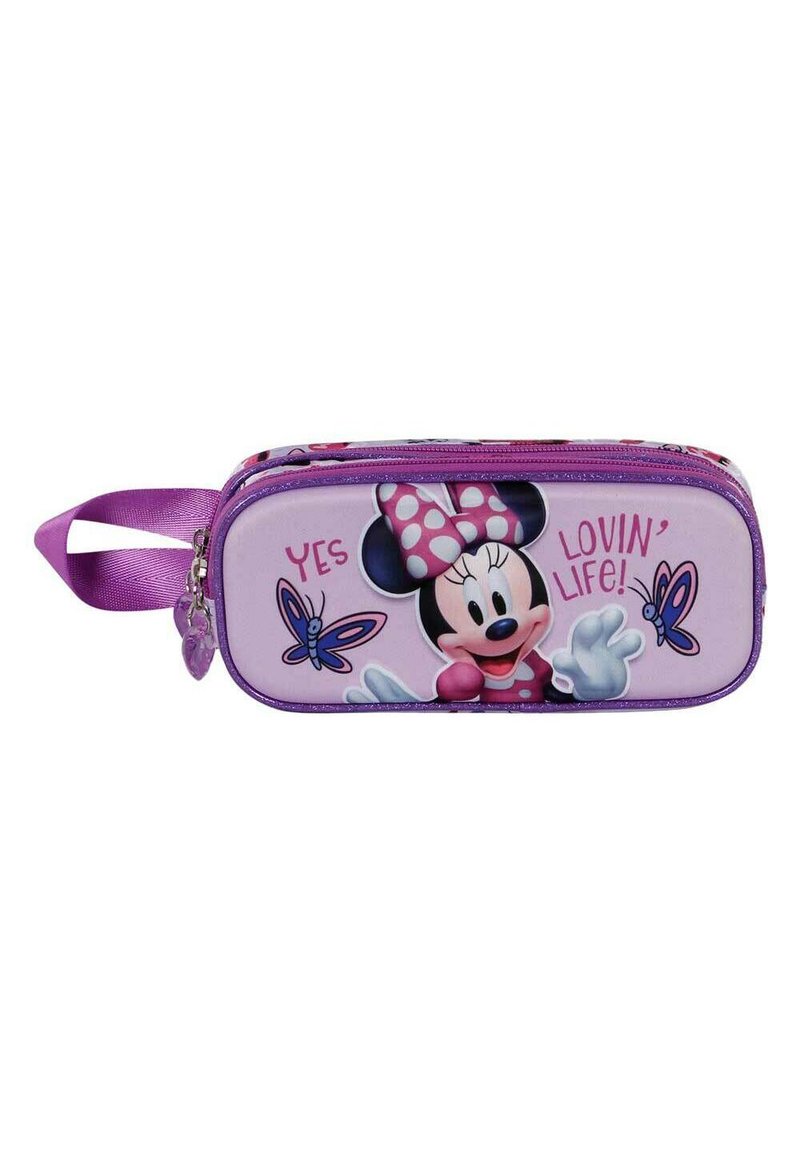 Karactermania MINNIE MOUSE SPRING 3D DOUBLE - Estuche escolar - lilac