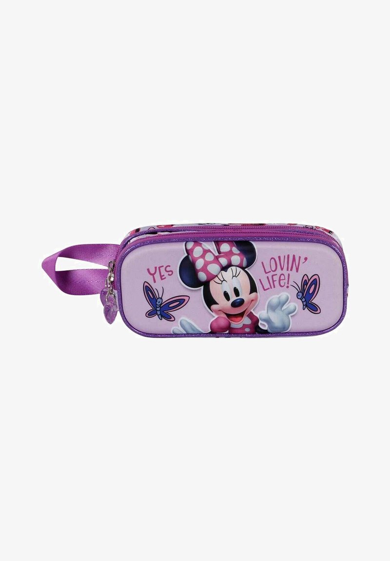 Karactermania MINNIE MOUSE SPRING 3D DOUBLE - Estuche escolar - lilac