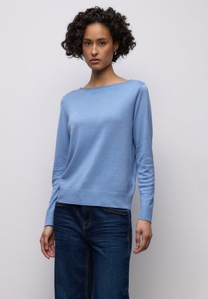 BASIC  - Pullover - blau