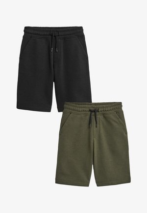 Next, 2 PACK - Pantaloni sportivi - black khaki