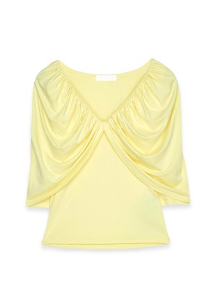 NA-KD, SOFT LINE - Trükipildiga T-särk - yellow