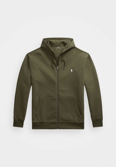 Polo Ralph Lauren Big & Tall DOUBLE-KNIT FULL-ZIP HOODIE - Tröja med dragkedja - alpine heather