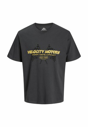 JORFORMULA GALLERY TEE - Print T-shirt - asphalt