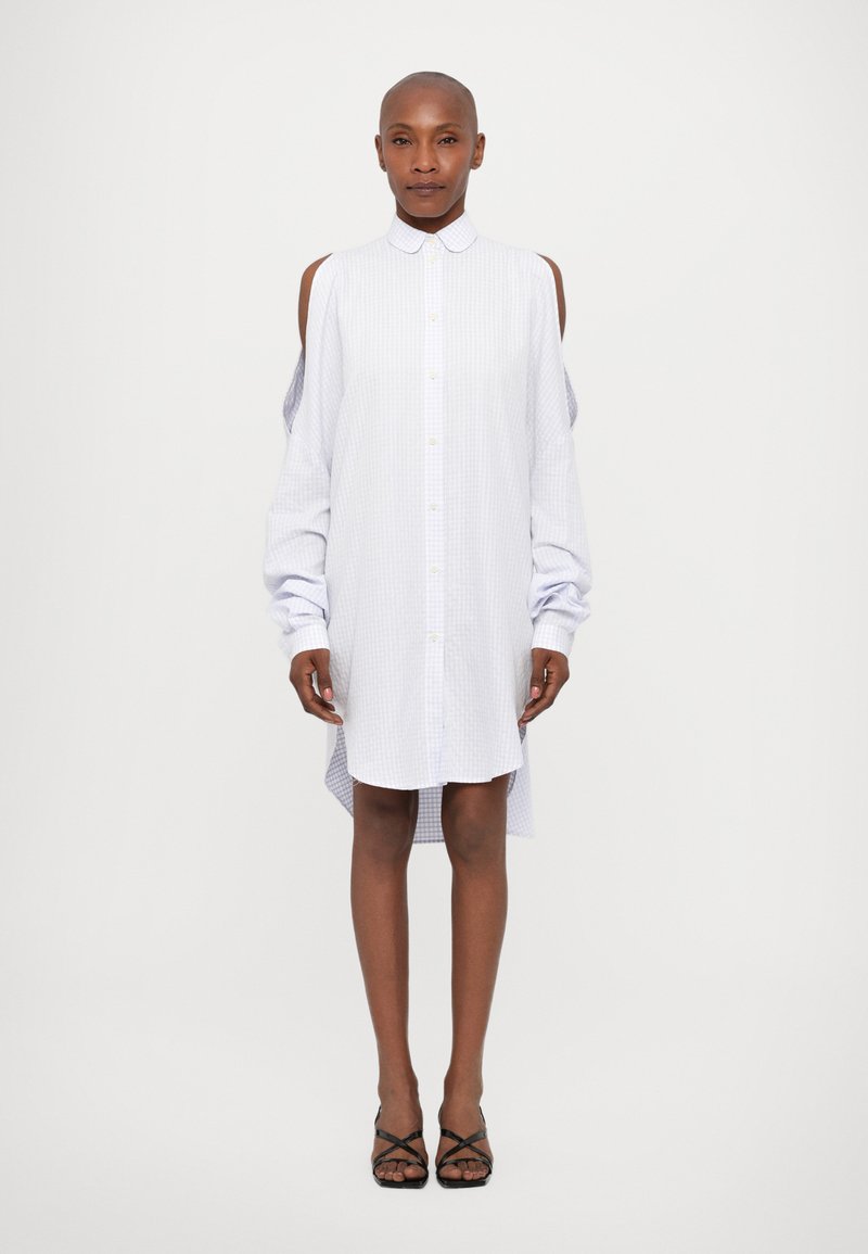 Henrik Vibskov NEW BUMBLE SHIRTDRESS - Abito a camicia - white