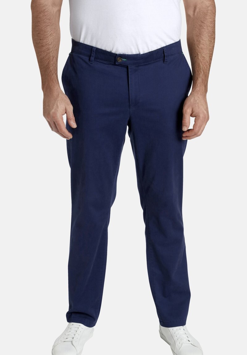 Charles Colby loose fit broek Plus Size BARON ISAK grijs | wehkamp