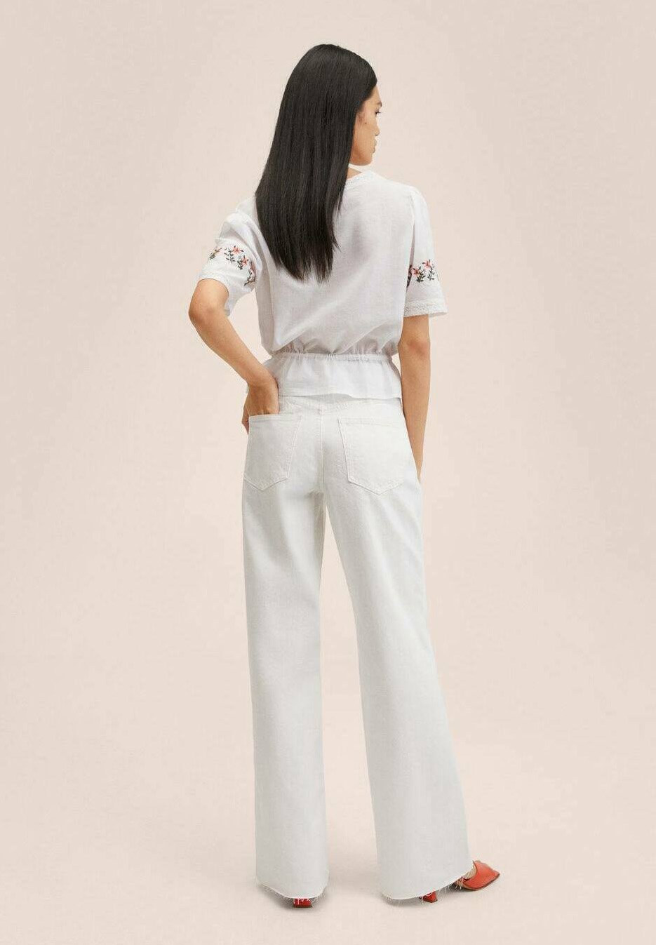 Mango AMELIE - Camicetta - blanc cassé/avorio - Zalando.it