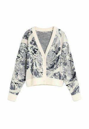 Desigual, JACQUARD SWEATER M. C. LACROIX - Kardigán - black