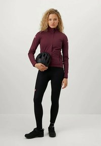 Castelli ALPHA JACKET - Giacca da ciclismo - deep bordeaux/brilliant pink