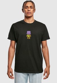 Mister Tee - BEAR  - T-shirt print - black Miniatuurafbeelding 1