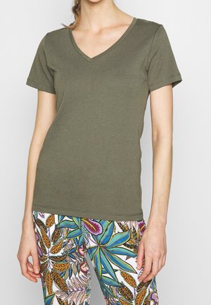 Kaffe T-shirt basique - green