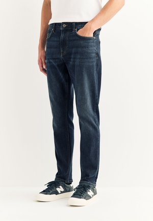 Next MOTION FLEX STRETCH - Jeans Slim Fit - mid indigo blue
