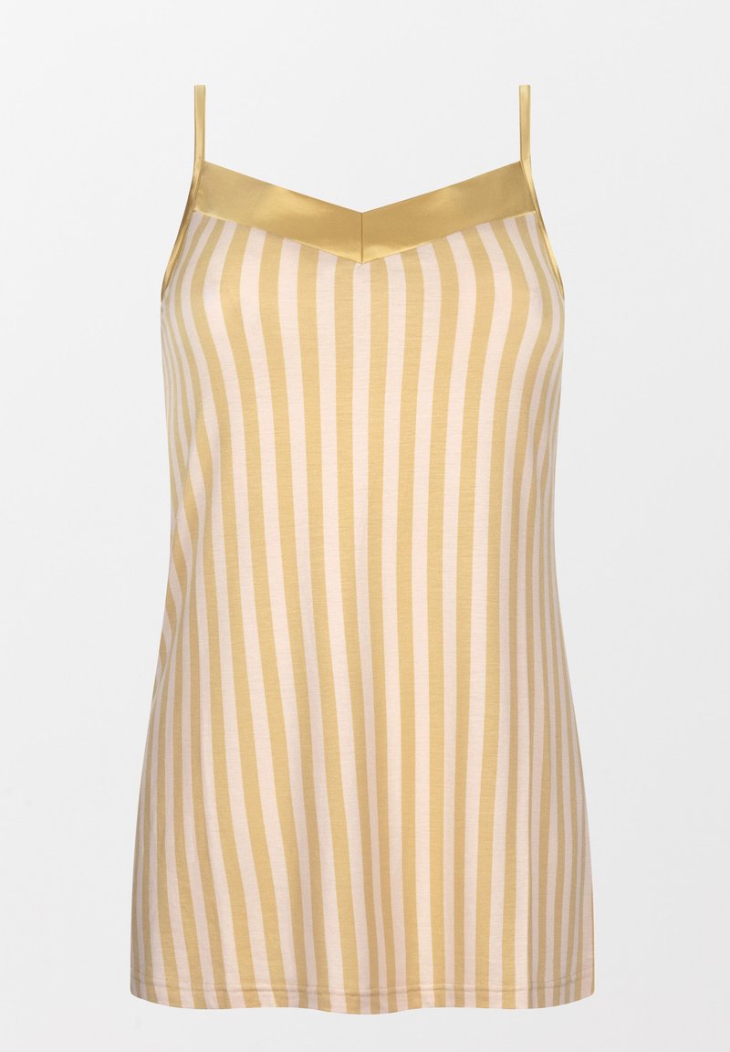 Damen Nachthemden | mey SPAGHETTI Nachtwäsche Shirt light gold/goldfarben - WD44646 Damen Nachthemden | mey SPAGHETTI Nachtwäsche Shirt light gold/goldfarben - WD44646