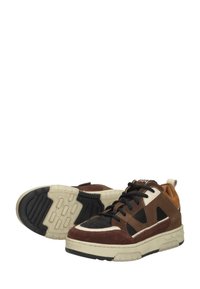 Keq LAAG - Sneaker low - donkerbruin