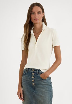 PIQUÉ POLO SHIRT - Πόλο - mascarpone cream