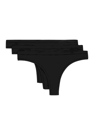 3PACK  - String - black
