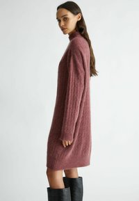 LIU JO Abito in maglia - coral