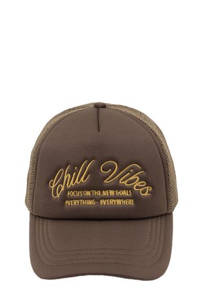 CHILL VIBES  - Cap - brown