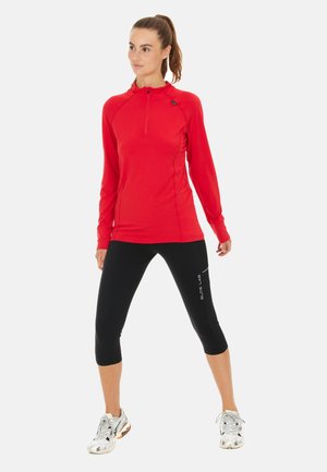 MIDLAYER CORE X1 ELITE - Longsleeve -   high risk red