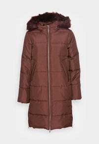 JDYELI SUNNY LONG PADDED  - Casaco de inverno - bitter chocolate