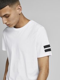 Jack & Jones JCOBORO TEE CREW NECK - T-shirts print - white
