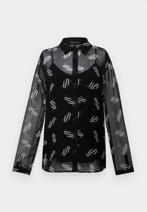 Armani Exchange CAMICIA - Camicetta - black