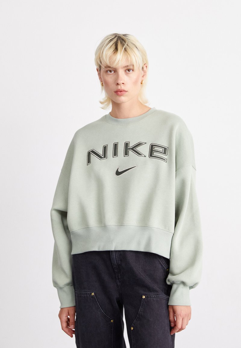 Nike Sportswear LOGO CREW - Collegepaita - jade horizon/lt orewood
