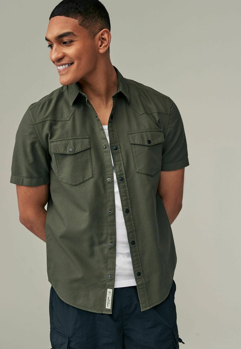 Next WESTERN REGULAR FIT zielony
