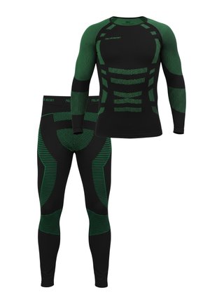 FUNKTIONS SET - Unterhemd/-shirt - grün/schwarz