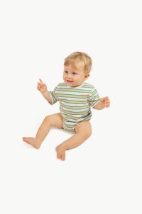 TINYCOTTONS - STRIPES UNISEX - Print T-shirt - light cream Thumbnail Image 1